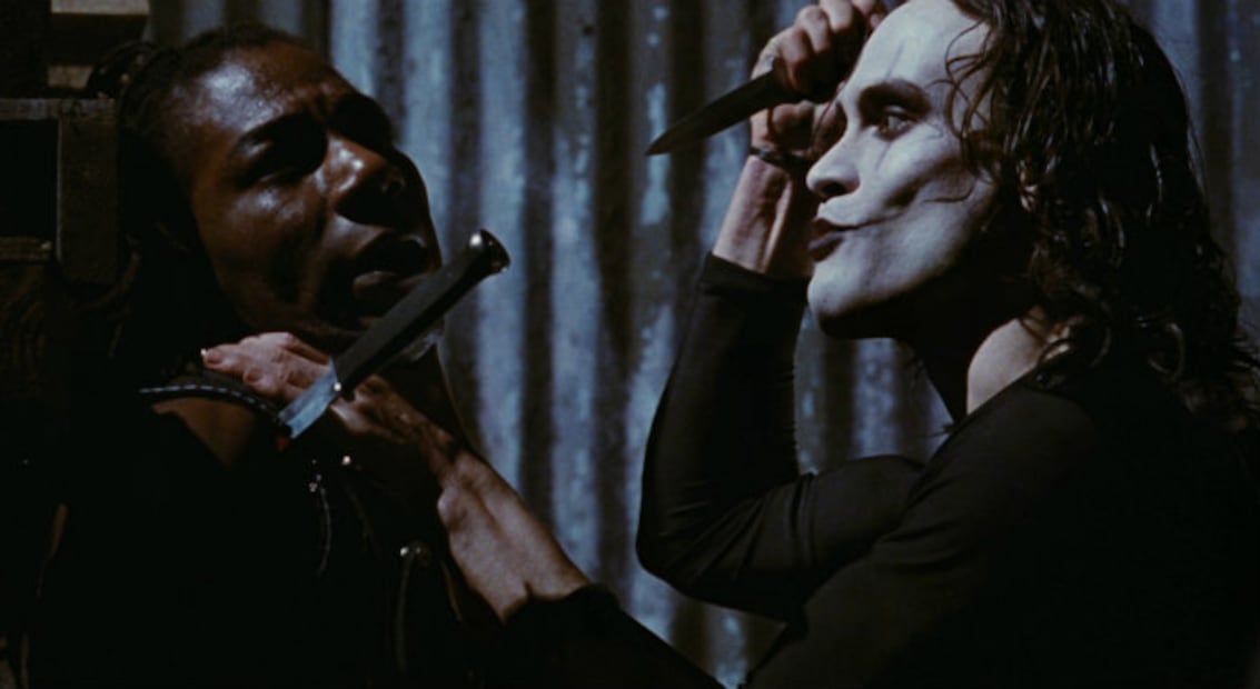 La muerte de Brandon Lee en la filmación de la película “The Crow”