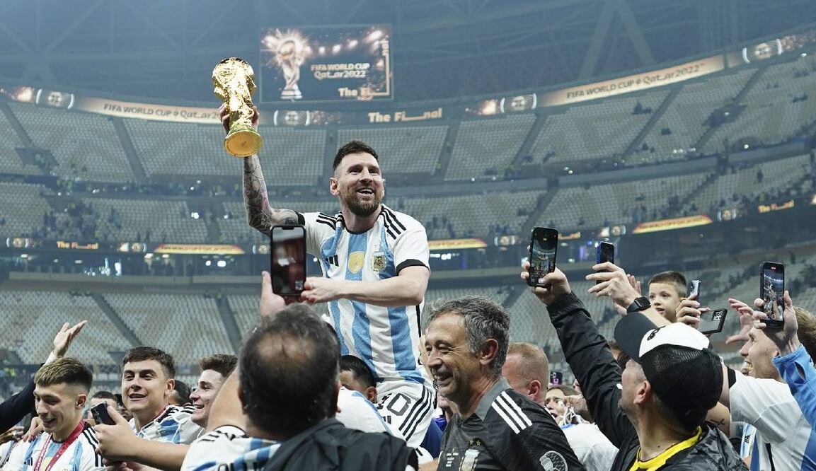 Messi dice que vivió un momento nostálgico en el Mundial de Qatar. Foto: Imago7.