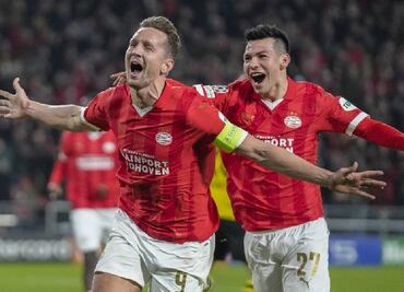 Chucky Lozano dio dos asistencias en goleada del PSV al PEC Zwolle