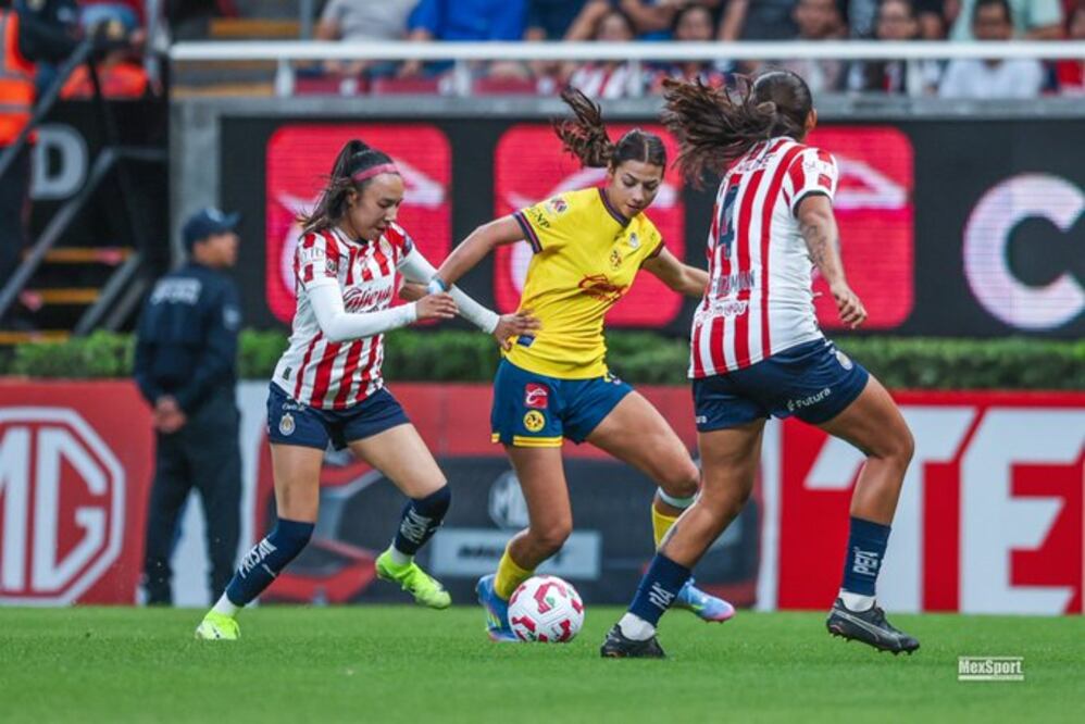Clásico de México Femenil - Foto: @AmericaFemenil en X