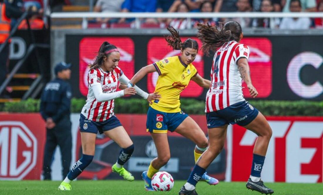 Clásico de México Femenil - Foto: @AmericaFemenil en X