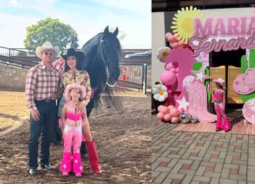Canelo Álvarez organizó espectacular fiesta de cumpleaños a su hija María Fernanda