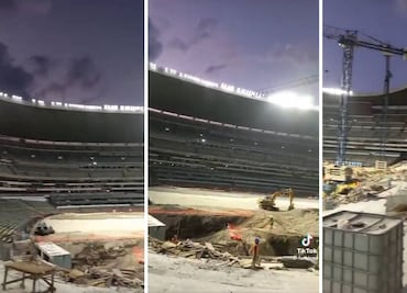 Trabajador del Estadio Azteca señaló que fue despedido por publicar videos de la remodelación
