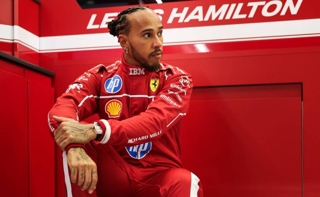 Lewis Hamilton no ha podido ganar con Ferrari en el inicio de la temporada 2025 de la Fórmula 1. Foto: Especial
