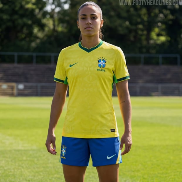 Así será el jersey de local para Brasil / Foto: Captura de pantalla