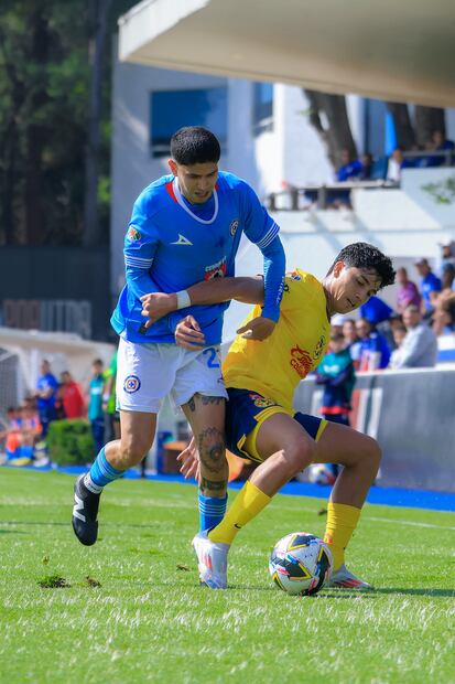 La Sub 23 de Cruz Azul derrotó al América 2-1, pero perdieron en la mesa por alineación indebida. Foto: Imago7