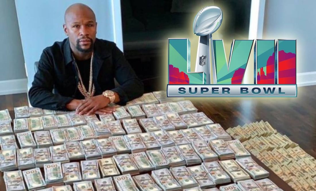 Floyd Mayweather Jr. desembolsó una millonada en boletos para el Super Bowl. Foto: Especial