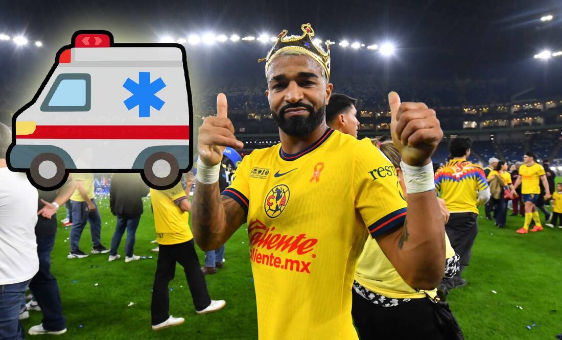 Rodrigo Aguirre, tras el campeonato con el América, ha sido hospitalizado de emergencia en Uruguay. Foto: Imago7