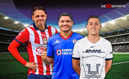 ¿Y las fuerzas básicas? Chivas, Pumas y Cruz Azul apostaron por delanteros 'veteranos'