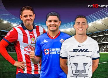 ¿Y las fuerzas básicas? Chivas, Pumas y Cruz Azul apostaron por delanteros 'veteranos'
