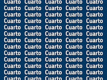 Solo una persona con una mente brillante puede encontrar la palabra CUATRO en solo 5 segundos