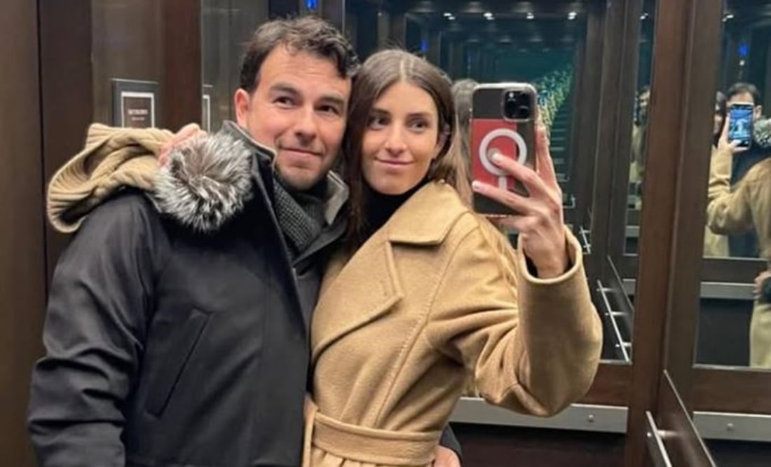 Sergtio Pérez y Carola Martínez - Foto: @carolamtz1 en X