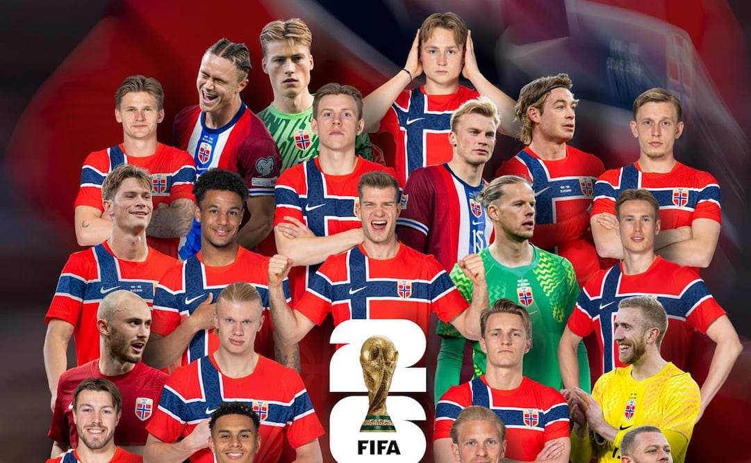 Noruega presenta su convocatoria para el Mundial 2026 / Foto: @nff_landslag en X