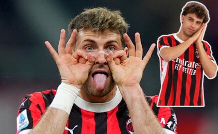 Joao Felix le dice "pend..." a Santiago Giménez durante una entrevista 