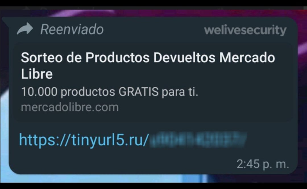 Imagen cortesía de ESET