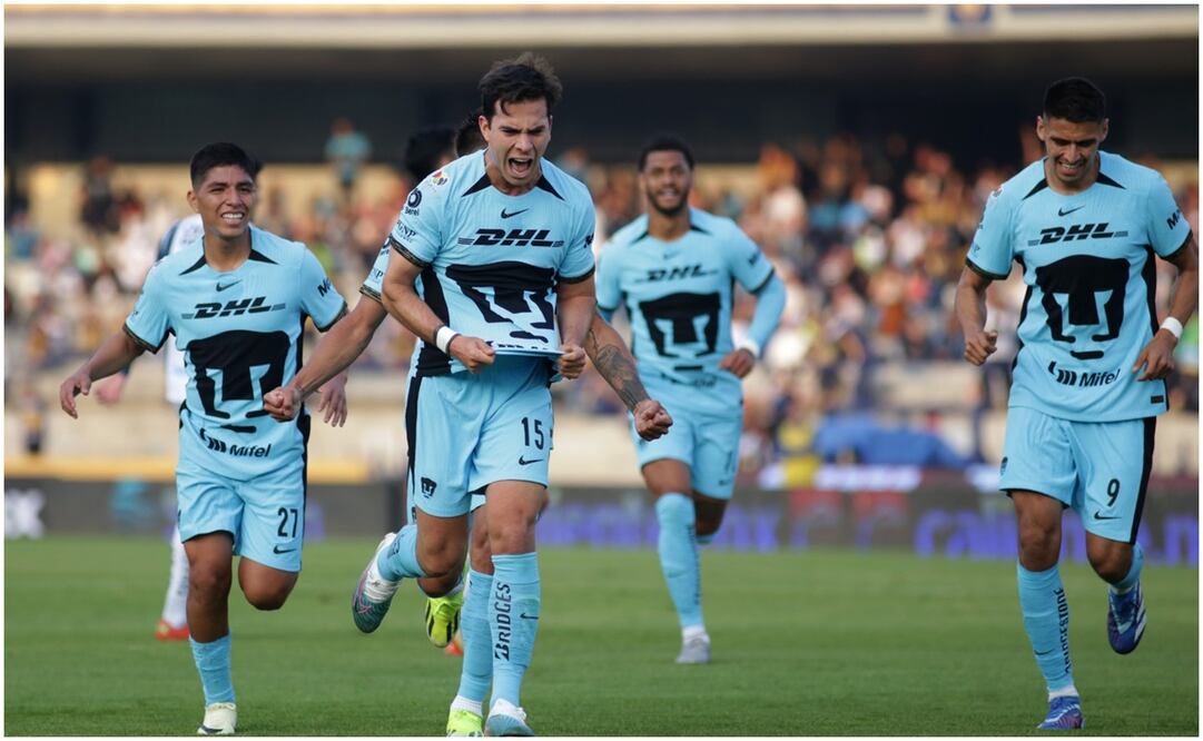 Jugadores de Pumas celebrando - Foto: Imago7