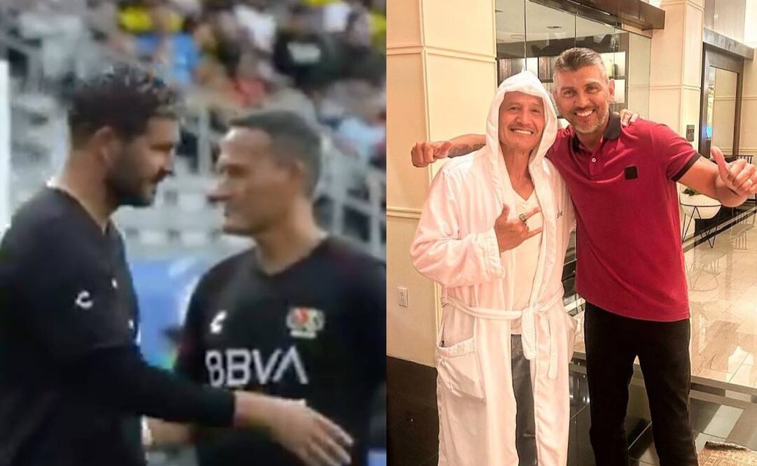 Franky Oviedo defendió al Matador Hernández luego de que Gignac lo dejó con la mano estirada y le negó el saludo. Foto: Especial