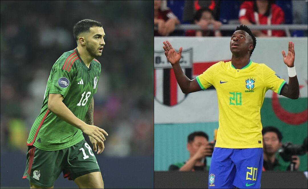 Luis Chávez no se achica por jugar contra Brasil: “Tenemos que jugarle de tú a tú” / FOTOS: Imago7 y @vinijr