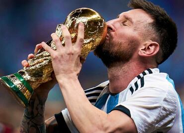 El impactante y curioso retrato de Messi realizado con agua que es furor en TikTok