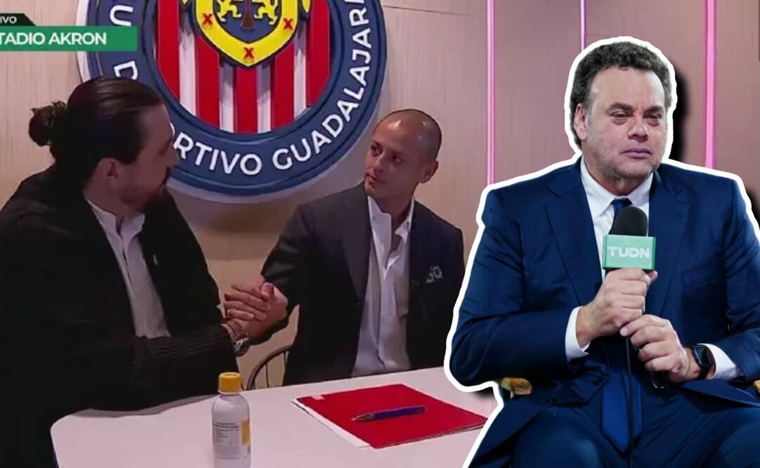 David Faitelson aseguró que Amaury Vergara está más que arrepentido de llevar a Chivas a Chicharito Hernández. Foto: Especial