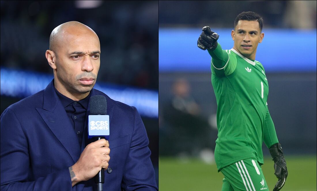Thierry Henry tundió a Luis Malagón por su participación con Selección Mexicana en la Liga de Naciones de la Concacaf / FOTOS: Imago7