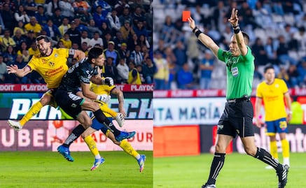 El fuerte choque entre Henry Martín y Carlos Moreno; ¿debió ser expulsión para el portero de Pachuca?