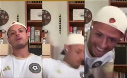 ¡Ni las manos metió! Chicharito sufrió una aparatosa caída mientras se transmitía un encuentro de la King League