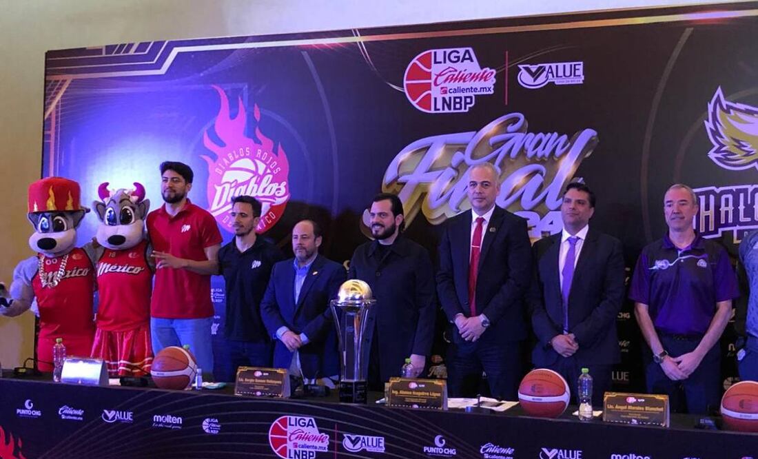 Los Diablos Rojos del México buscarán cerrar esta temporada con su primer trofeo en la LNBP. Foto: Especial.