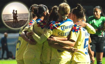 ¡Irá al altar! Jugadora de América recibió anillo de compromiso y dio el 'sí, acepto' en la playa