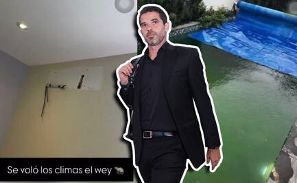 Fernando Gago destruyó la casa que rentaba en Guadalajara ¡Hasta se robó el aire acondicionado!