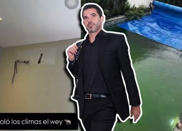 Fernando Gago destruyó la casa que rentaba en Guadalajara ¡Hasta se robó el aire acondicionado!