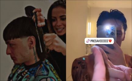 El cantante Peso Pluma se pasa la tijera y presume su nuevo 'look' en las redes sociales