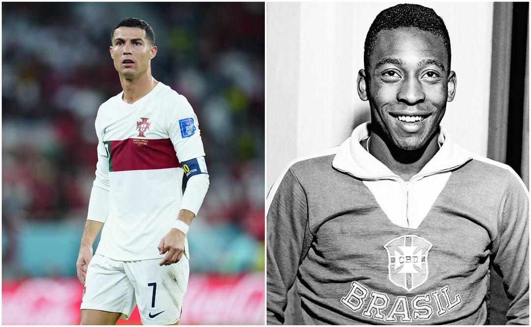 Cristiano Ronaldo y Pelé Foto: Especial