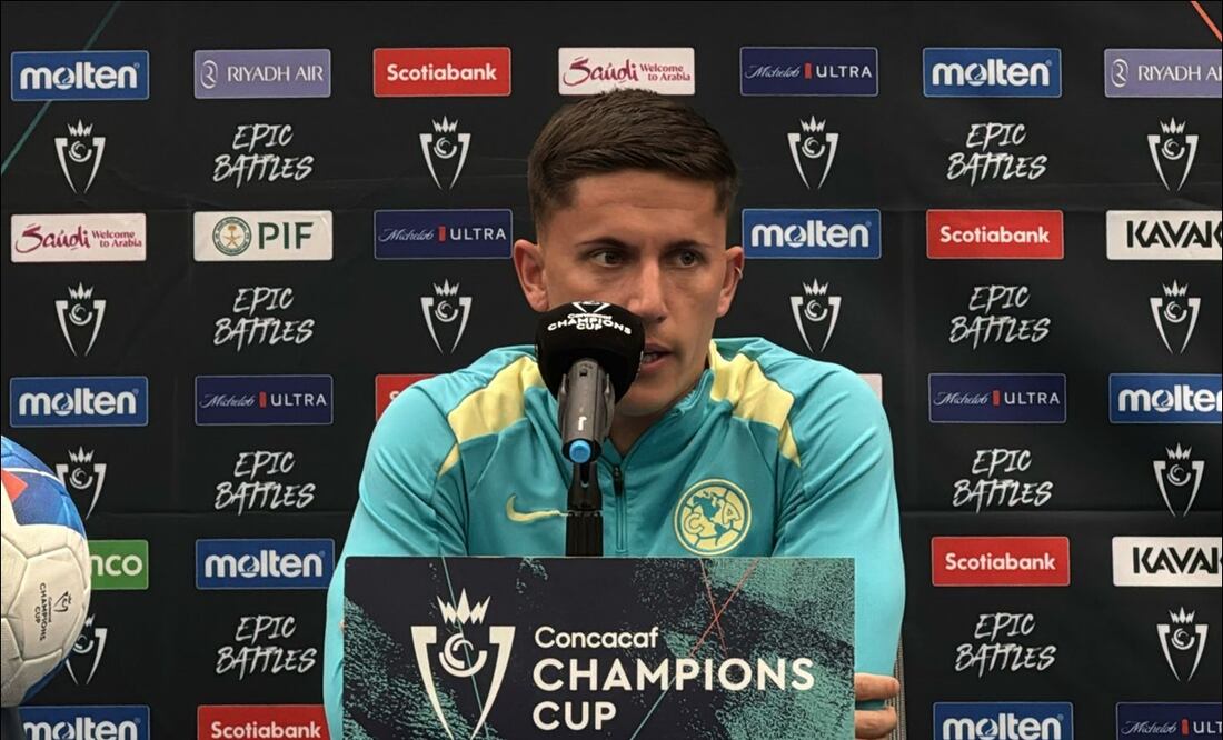 Brian Rodríguez evita asegurar que son favoritos sobre Cruz Azul / Foto: Edgar Enríquez - EL UNIVERSAL