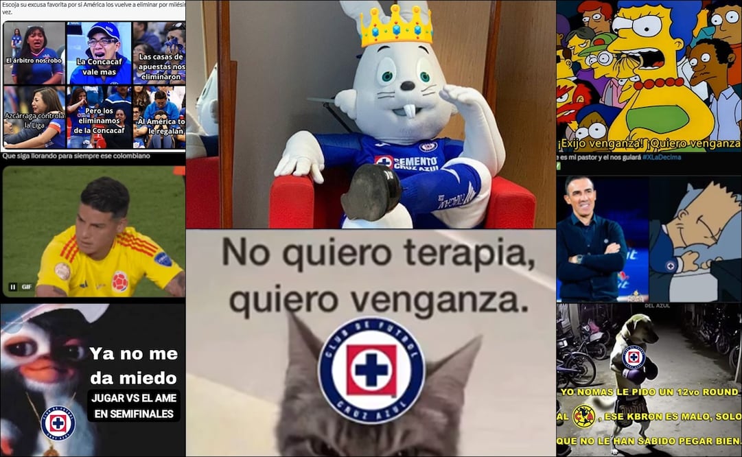 Cruz Azul selló su pase a las Semifinales y los usuarios de las redes desatan ola de MEMES. FOTOS: Especiales