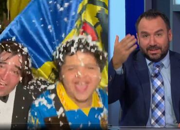 Afición de América insultó a comentarista de Fox Sports con porra en festejo del título: "¡Cevallos se la co...!"