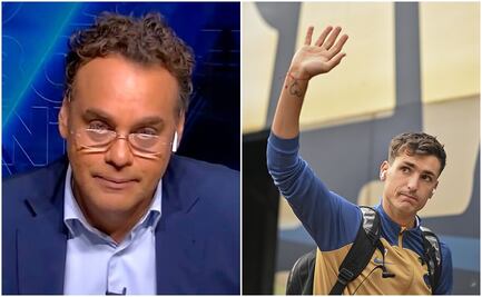 ¡La pobreza! David Faitelson asegura que Pumas intentó retener al 'Toro' y Dinenno, pero pudo más el dinero
