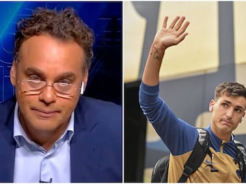 ¡La pobreza! David Faitelson asegura que Pumas intentó retener al 'Toro' y Dinenno, pero pudo más el dinero
