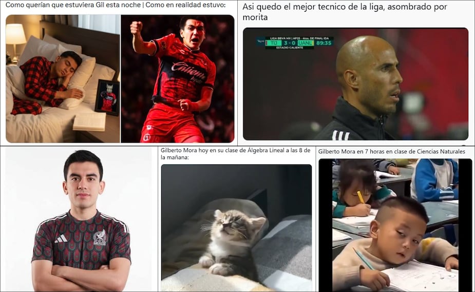 Estos son algunos de los mejores MEMES dedicados al seleccionado mexicano Gilberto Mora tras su actuación en el Xolos vs Tigres. FOTO: Capturas