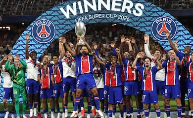 PSG es bicampeón de la Supercopa de la UEFA tras vencer al Aston Villa