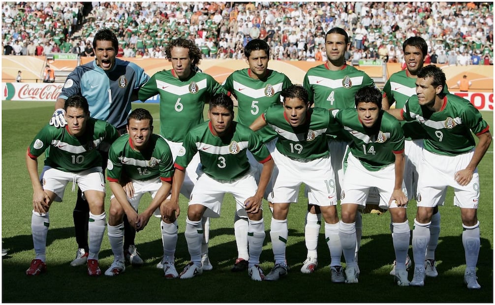Selección Mexicana en 2006 Foto: @fifaworldcup_es