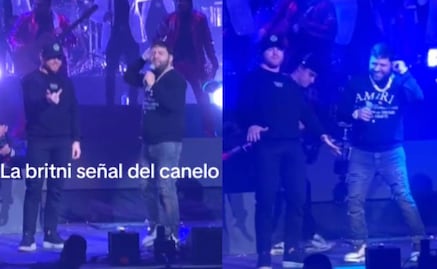 Canelo Álvarez realizó seña obscena a fanáticos durante un concierto