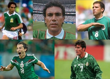 Selección Mexicana: ¿Quiénes son los 10 mejores jugadores zurdos en la historia del Tricolor?