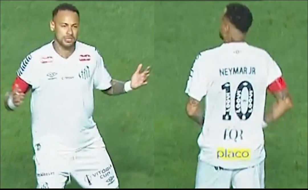 Neymar regresó a la actividad luego de pasar por el quirófano. FOTO: Captura