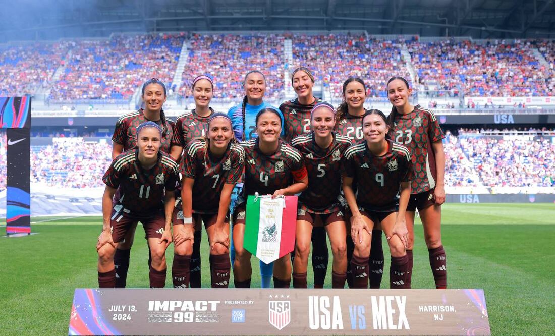México perdió por un gol ante los Estados Unidos. Foto: Imago7.