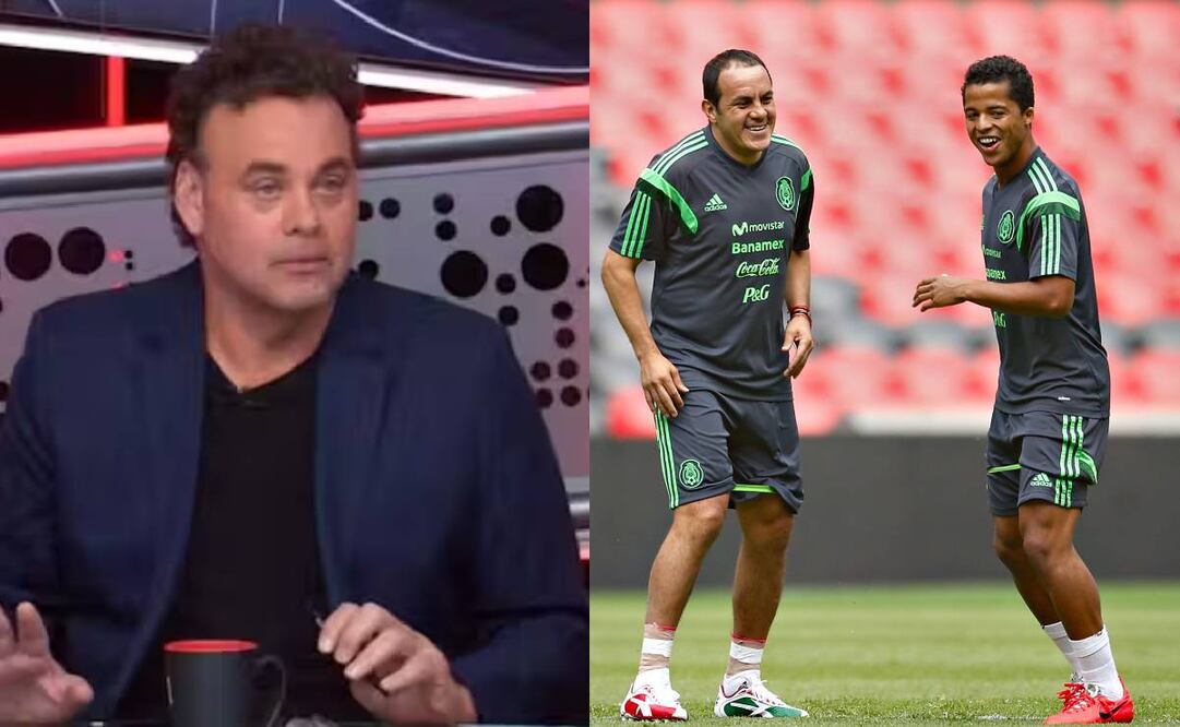David Faitelson criticó a la Selección Mexicana y le tocó hasta a Cuauhtémoc Blanco y Giovani dos Santos. Foto: Especial