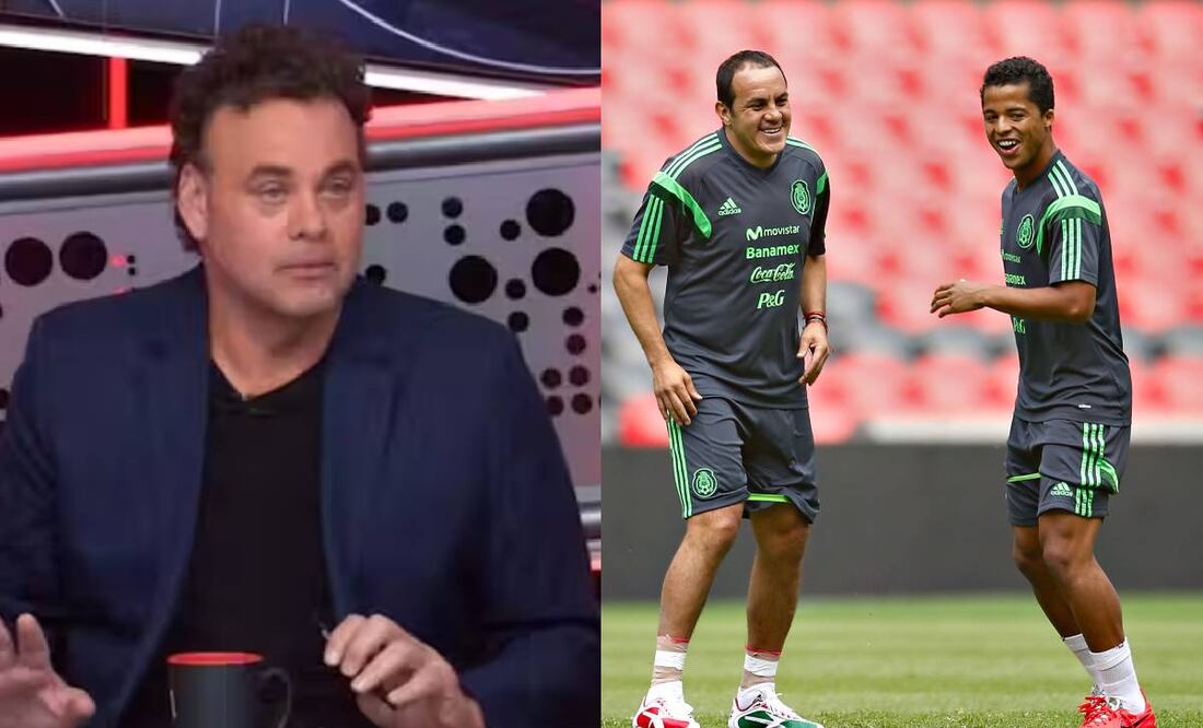 David Faitelson criticó a la Selección Mexicana y le tocó hasta a Cuauhtémoc Blanco y Giovani dos Santos. Foto: Especial