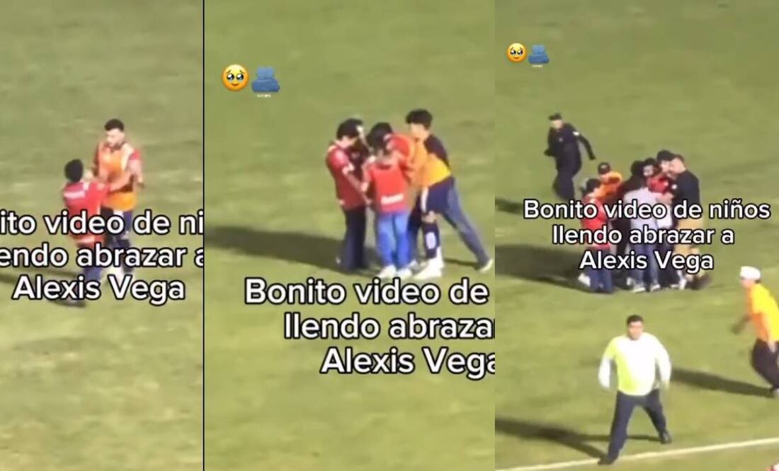 Alexis Vega recibió el cariño de los pequeños aficionados de las Chivas en la Piedad. Foto: Especial