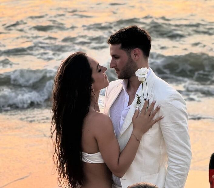Fotos de la boda entre Santiago Giménez y Fernanda Serrano