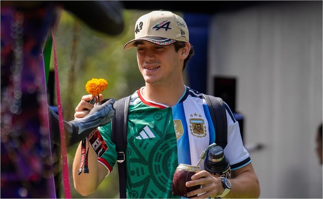 FOTO: Así llegó Franco Colapinto al GP de México - GP México